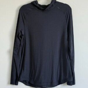 Lululemon License to Train Men S Hoodie Performance Blue Soft Stretch Active
